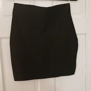 Black bandage skirt